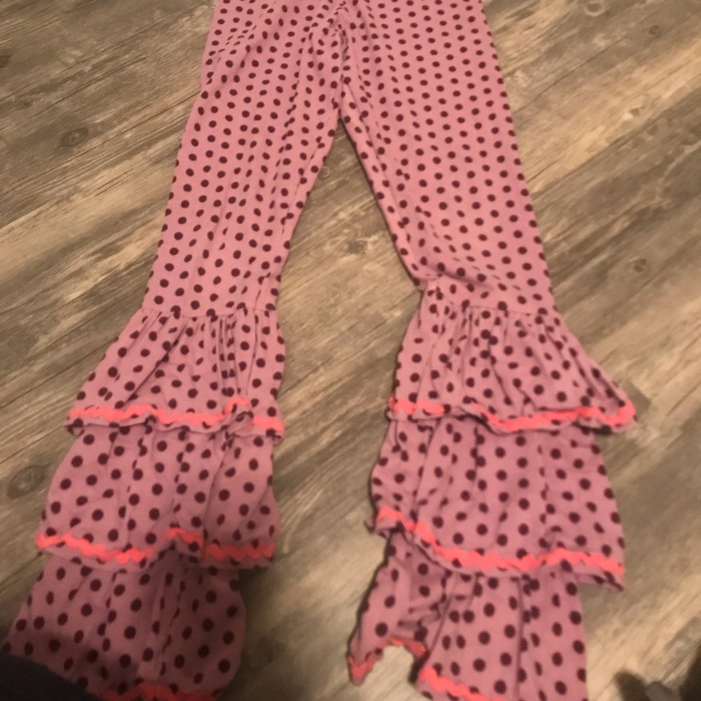 Matilda Jane triple ruffle leggings